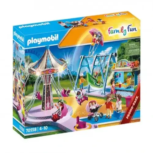 Детски комплект за игра Playmobil Голям лунапарк | P115862