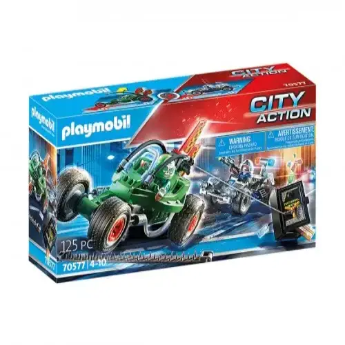 Детски комплект Playmobil Полицейско преследване на картинг | P115871