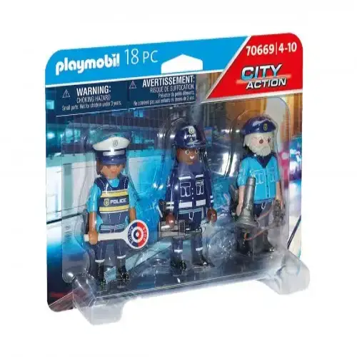 Детски фигури Playmobil Полицаи  - 1