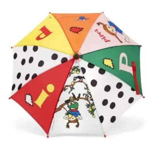 Детски чадър Пипи Дългото чорапче  - 2