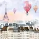 Детски пъзел Ravensburger Балони над Париж 300 ел.  - 2