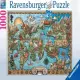 Детски пъзел Ravensburger Тайнствената Атлантида 1000 ел.  - 1