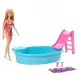 Забавен комплект за игра - Барби в бански костюм с басейн Barbie  - 5