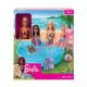 Забавен комплект за игра - Барби в бански костюм с басейн Barbie  - 1