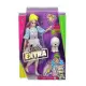 Кукла Barbie - Екстра мода, с двуцветна коса  - 1