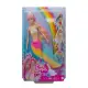 Детска кукла Barbie - Русалка с променящ се цвят  - 1