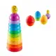 Бебешка кула за подреждане с разноцветни чашки Fisher Price  - 1