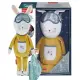 Бебешка музикална играчка-Зайче със светещо коремче Fisher Price  - 10