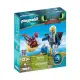 Детски комплект за игра Playmobil Как да си дресираш дракон  - 1