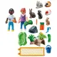 Детски комплект за игра Playmobil Клетка за животни от фермата  - 2