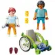 Детски игрален комплект Playmobil Пациент в инвалидна количка  - 2
