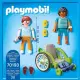 Детски игрален комплект Playmobil Пациент в инвалидна количка  - 4
