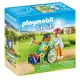 Детски игрален комплект Playmobil Пациент в инвалидна количка  - 1