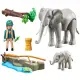 Детски комплект за игра Playmobil Местообитание на слонове  - 2