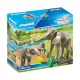 Детски комплект за игра Playmobil Местообитание на слонове  - 1