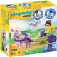 Детски комплект за игра Playmobil Карета с еднорог и фея  - 1