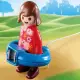 Детски комплект за игра Playmobil Вагон куче  - 3