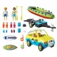 Детски комплект Playmobil Плажен автомобил с ремарке за кану  - 2