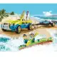 Детски комплект Playmobil Плажен автомобил с ремарке за кану  - 4