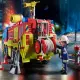 Детска пожарна със звук и светлина и горящ джип Playmobil  - 5