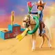 Детски комплект за игра Playmobil - Пру на родео в Мирадеро  - 3
