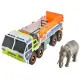 Детски камион за превоз на слонове, Matchbox  - 2