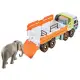 Детски камион за превоз на слонове, Matchbox  - 4