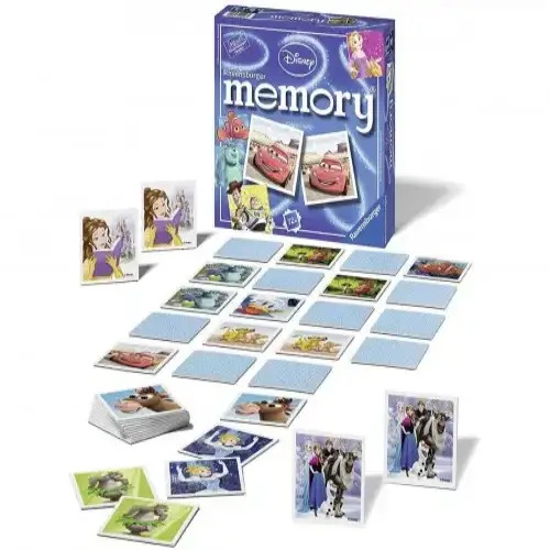 Детска игра Мемори карти 72 бр. Ravensburger Дисни герои | P116027
