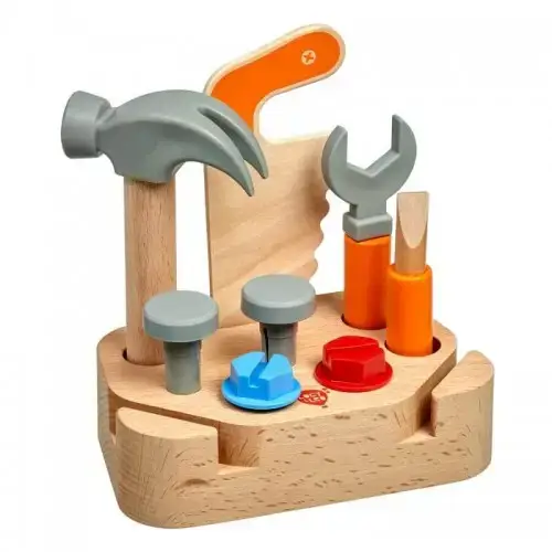 Дървен комплект детски инструменти Lucy&Leo Малък майстор | P116104
