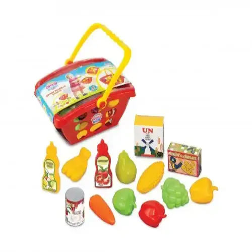 Детска кошница за пазар с продукти Dede | P117643