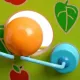Детска дървена игра-писта Lucy&Leo Ябълково дърво с топки  - 3