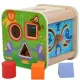 Детски дървен дидактически куб Lucy&Leo Цирк  - 5