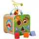 Детски дървен дидактически куб Lucy&Leo Цирк  - 1
