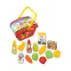 Детска кошница за пазар с продукти Dede  - 1