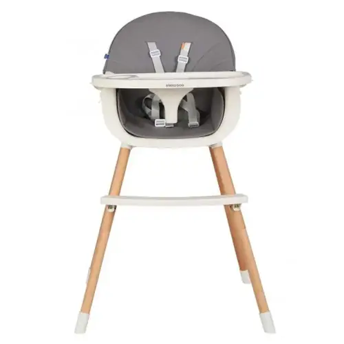 детски стол за хранене Nutri Wood Grey | P135633