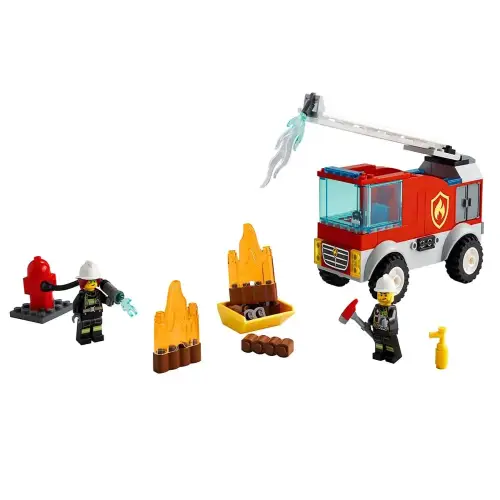 пожарникарски камион със стълба | P135672