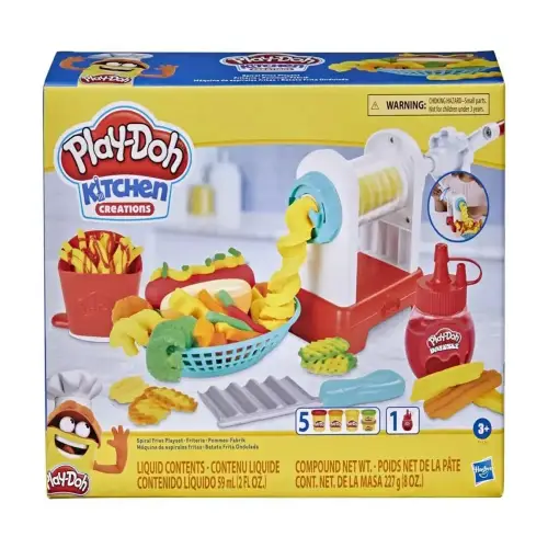детски комплект къдрави картофки Play Doh  - 1