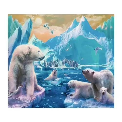 детски пъзел-В царството на полярните мечки 300 ел. | P135773