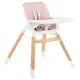 Стол за хранене Modo 2в1 Pink  - 1