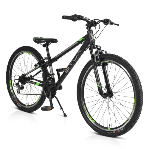 велосипед със скорости 26 инча Master черен/зелен | P136385