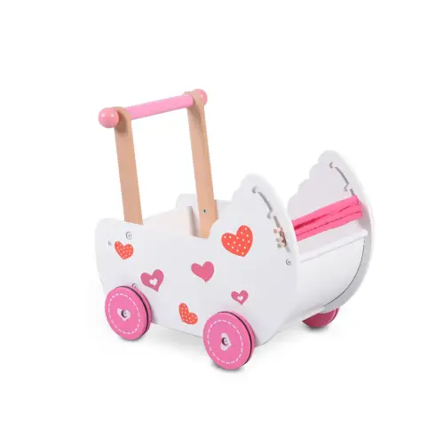 дървена количка за кукли 2150 | P136412
