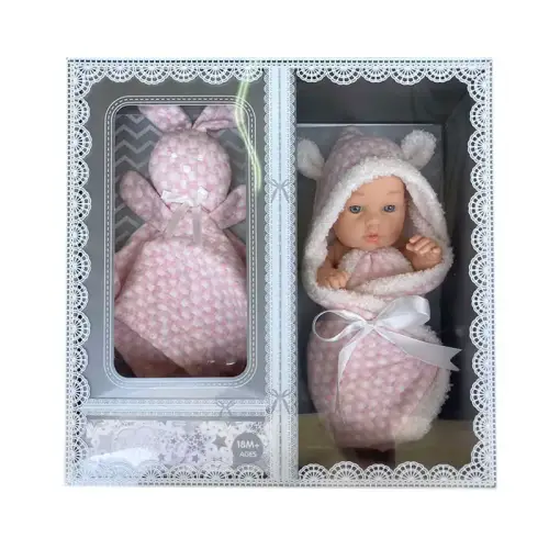 новородено бебе с розова пелена Baby So Lovely | P136996