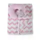 Бебешко розово одеяло 90/75 cm с възглавница Sammy  - 1