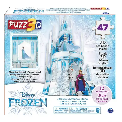 3D пъзел 47 части  Frozen 2 Замък | P137941