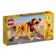 Детски конструктор Lego 3в1 Creator Див лъв 224 части  - 1
