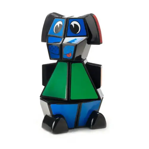 fidget-антистрес 3D Логически пъзел Rubik Junior Кубче Куче | P139549