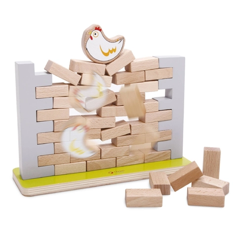 дървена играчка Стена за нареждане | P140519
