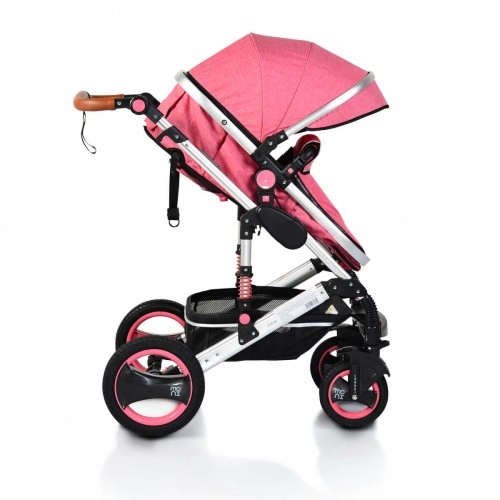 Комбинирана детска количка Gala розова  - 1
