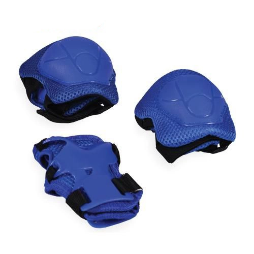 Детски предпазни протектори за ролери сини до 25 кг | P29736