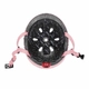 Каска за колело и тротинетка, 45-51 см, пастелно розова  - 3